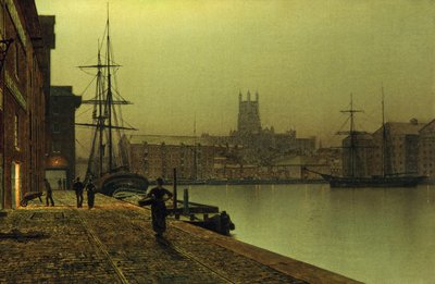 Docks de Gloucester, 1880-90 - John Atkinson Grimshaw